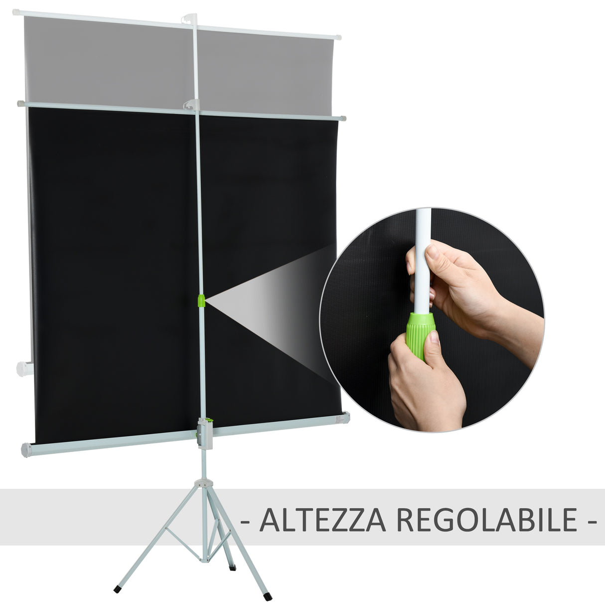 easycomfort easycomfort schermo di proiezione 84 pollici con treppiedi formato 43 ean 8054111849500