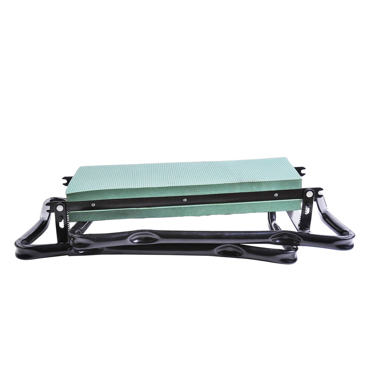 easycomfort easycomfort sedia inginocchiatoio da giardino pieghevole in acciaio con cuscinetto in gommapiuma 58x28x49cm