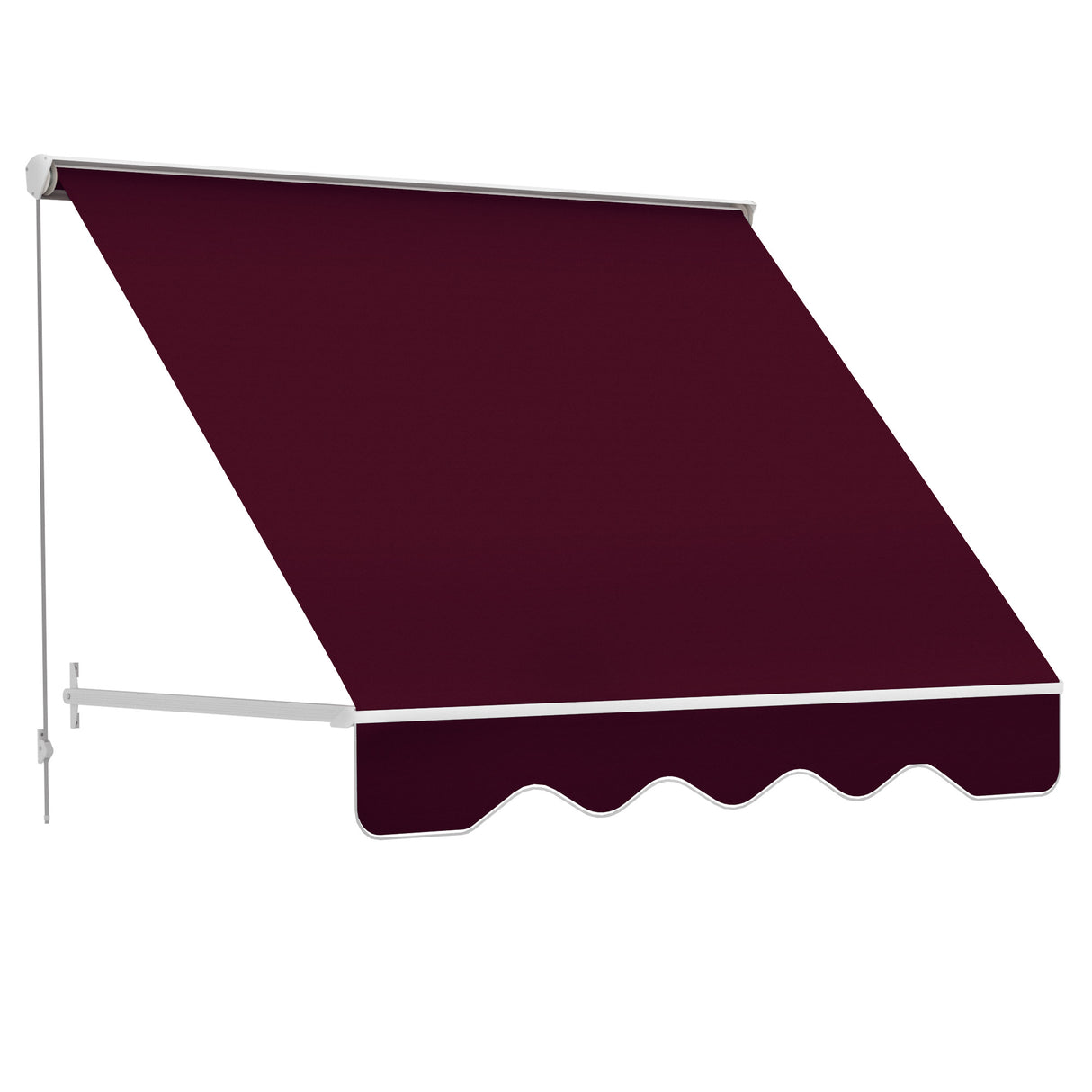 easycomfort easycomfort tenda da sole a caduta con rullo avvolgibile e angolazione regolabile 0 120 18070cm rosso