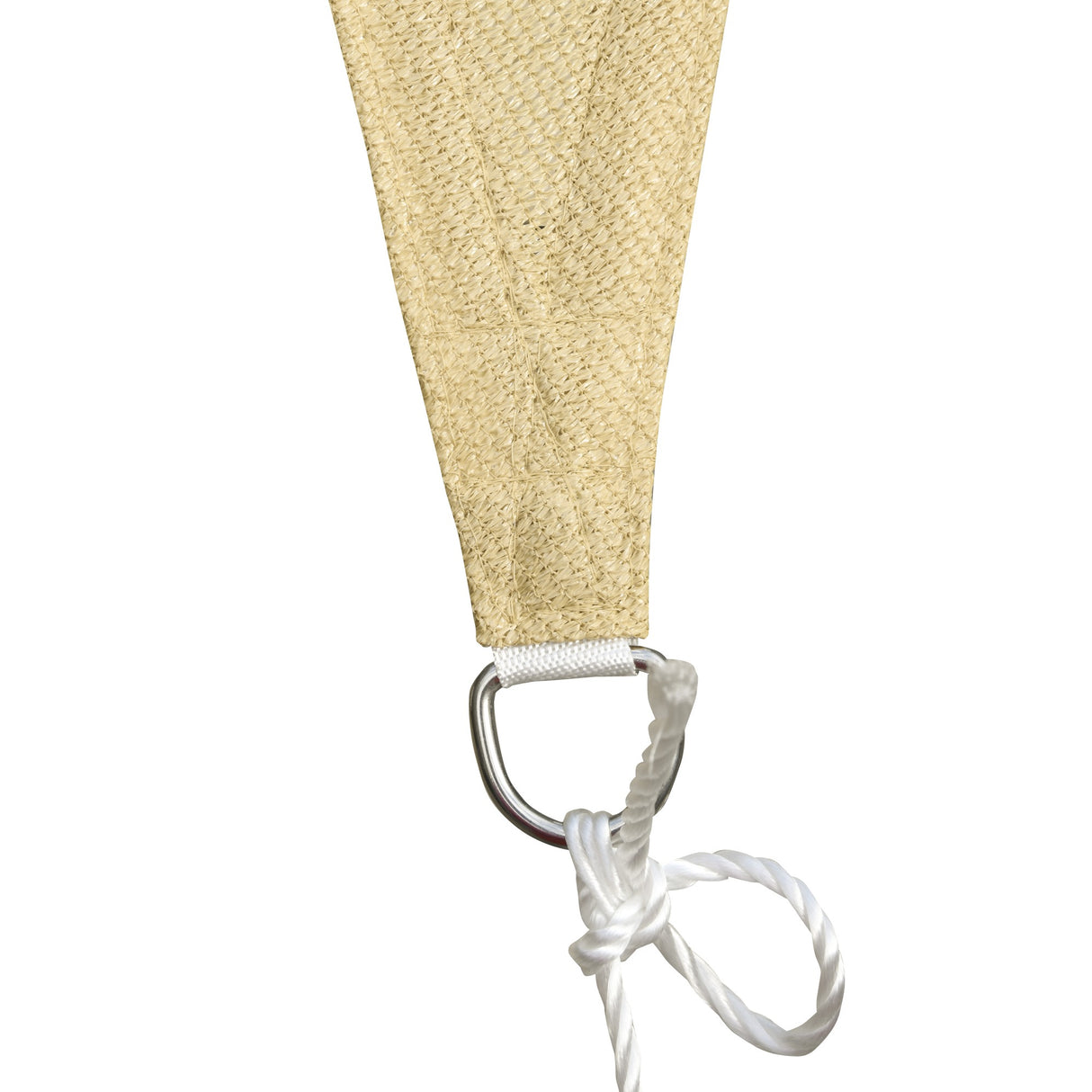 easycomfort easycomfort tenda da sole triangolare tenda a vela anti uv beige 5x5x5m