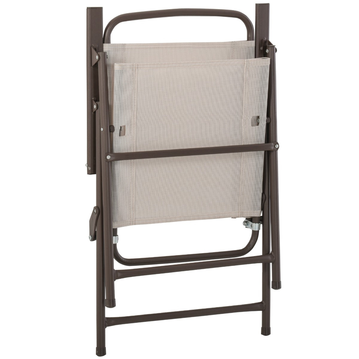 easycomfort easycomfort 6 pz set mobili da giardino in tubi dacciaio tavolo da giardino con sedie e ombrellone crema