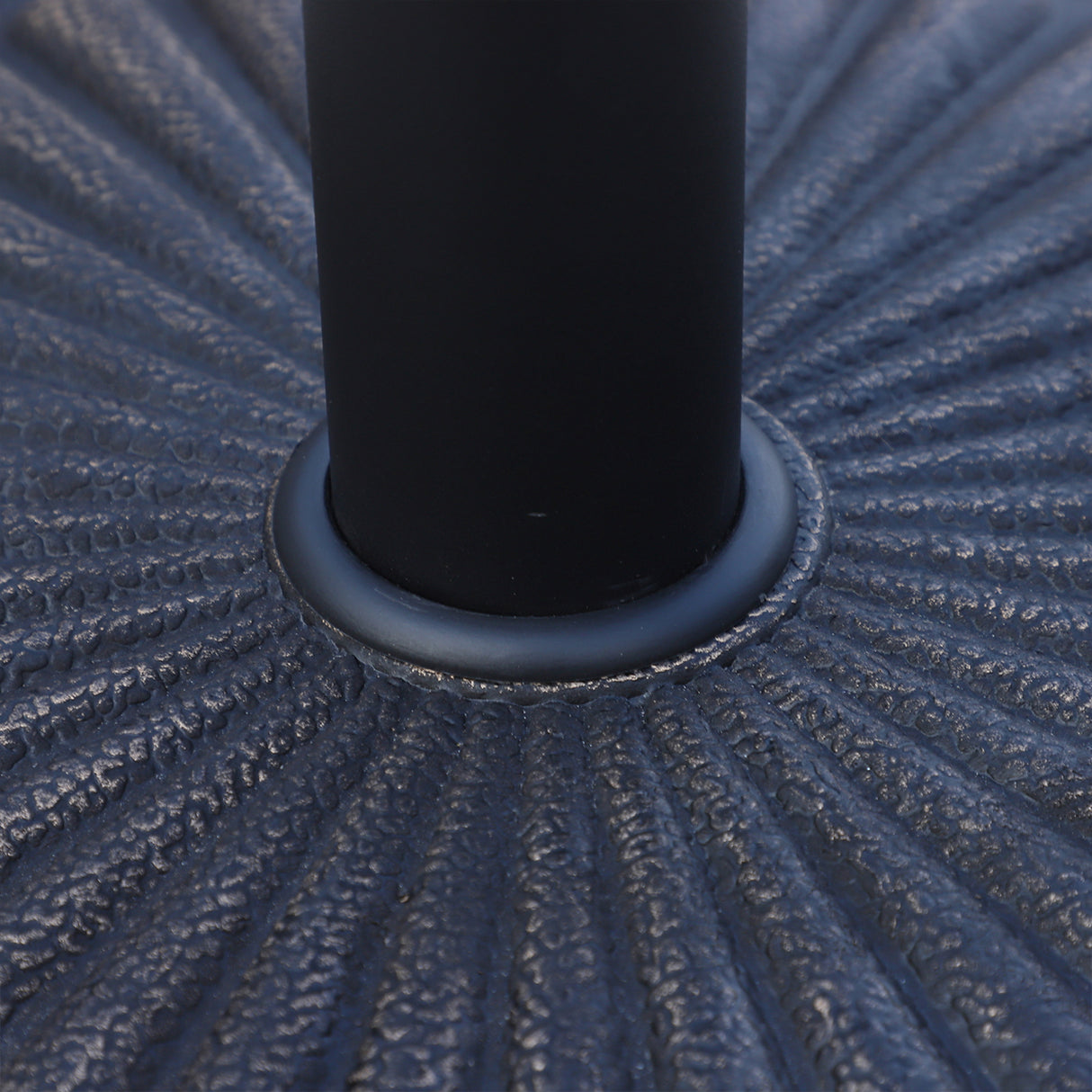 easycomfort easycomfort base per ombrellone diametro 3 8 4 8cm motivo floreale con manopola peso 15kg da giardino resina 49x32cm