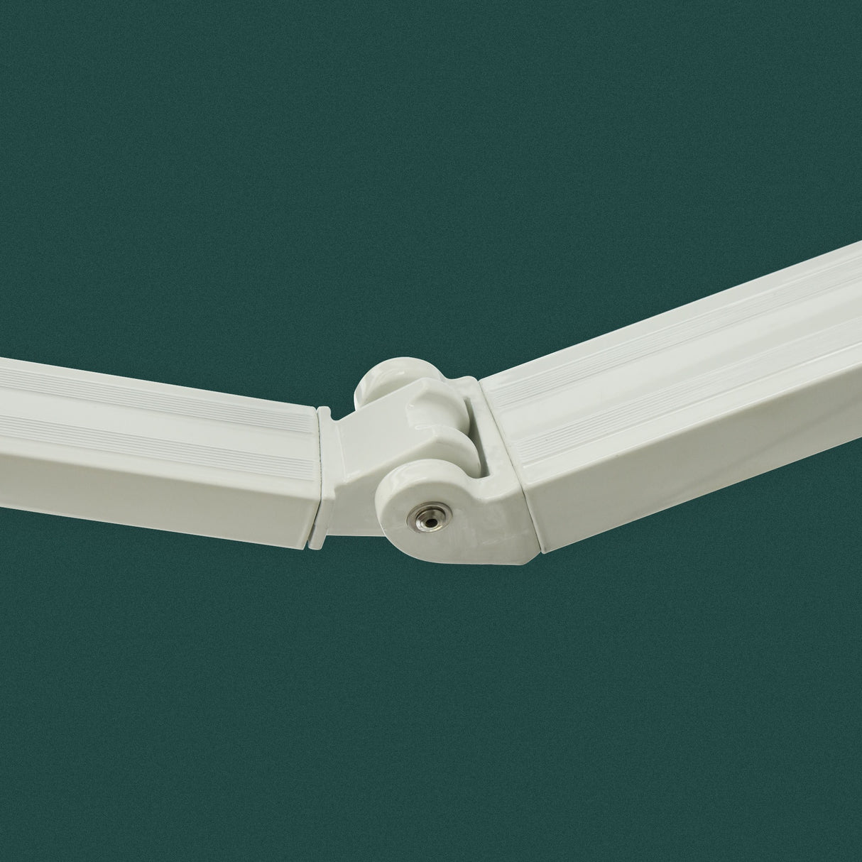 easycomfort tenda da sole a bracci per esterno con manovella metallo e poliestere 3x2.5m verde