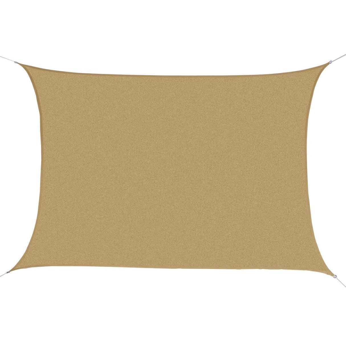 easycomfort easycomfort tende da sole a vela rettangolare protezione raggi uv in pe sabbia 4x6m