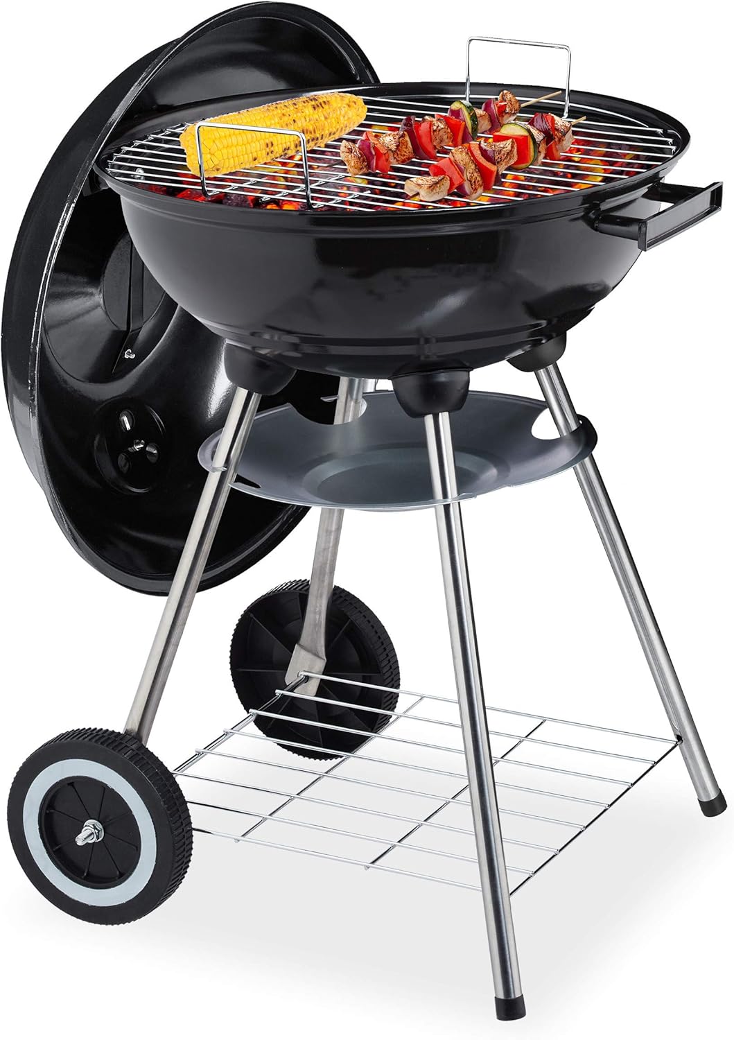 ambra garden barbecue a carbone ambra garden serie texas 44cm