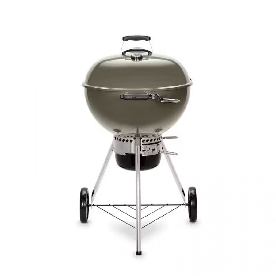 weber barbecue a carbone weber master touch gbs c 5750 57 cm smoke grey 14710004