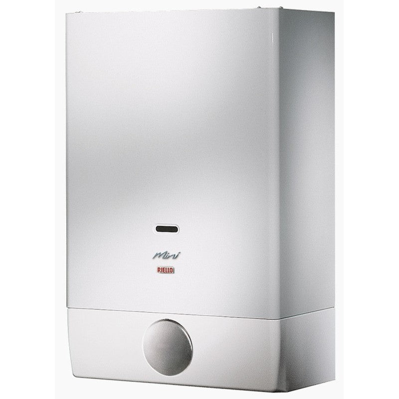 scaldabagno a gas riello mini 11 gpl completo di kit per scarico fumi