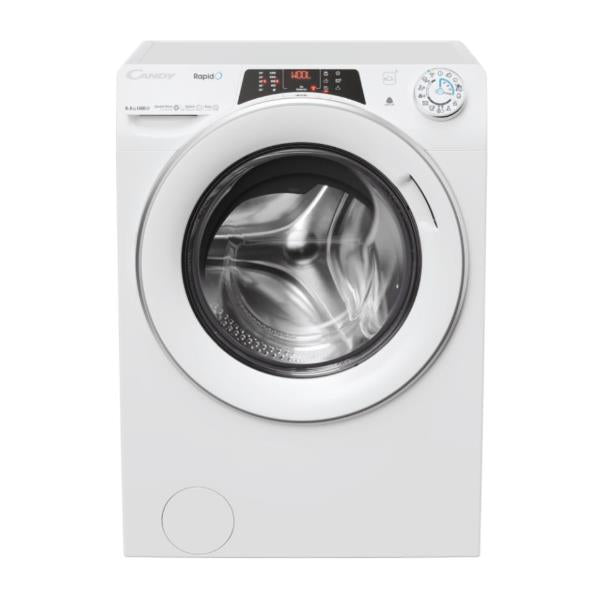 lavasciuga a carico frontale rapido row4854dwmst 1 s 8 kg classe d a85xl60xp53 connettivita controllo remoto avanzato e contenuti extra 38580