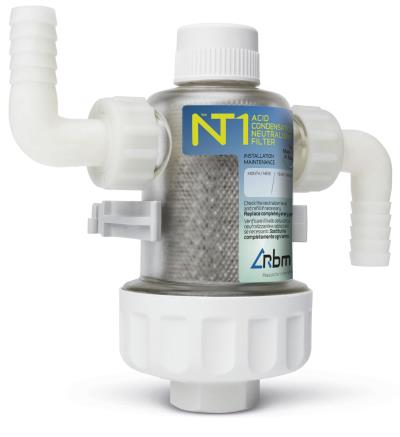 filtro neutralizzatore condensa acida rbm mod. nt1 3286.05.00