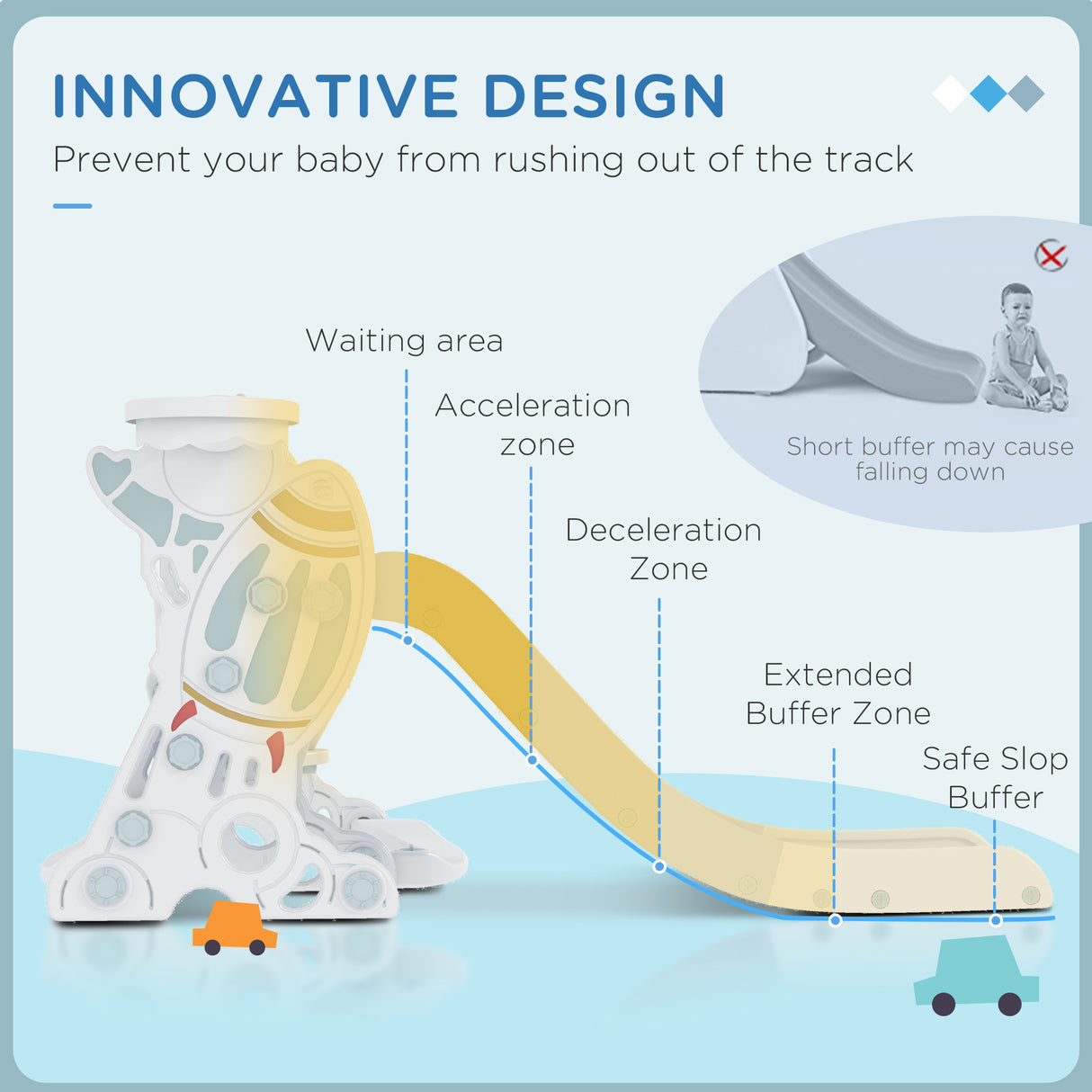 easycomfort easycomfort gioco per bambini 18 48 mesi set 3 in 1 in plastica con altalena scivolo e canestro 150x185x92 cm