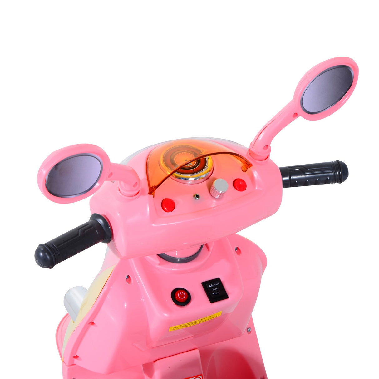 easycomfort easycomfort motorino per bambini triciclo elettrico per bambine 6v con luci e musica rosa