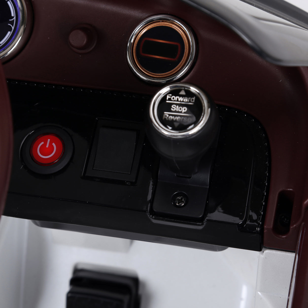 easycomfort easycomfort macchina elettrica per bambini bentley con 2 portiere guida manuale e telecomando fari e suoni 108x60x43cm bianco