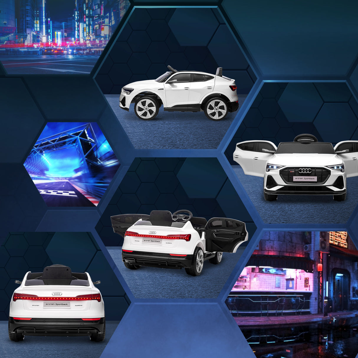 easycomfort easycomfort macchina elettrica per bambini 12v con telecomando velocita 3 8kmh luci e musica eta 3 5 anni bianco