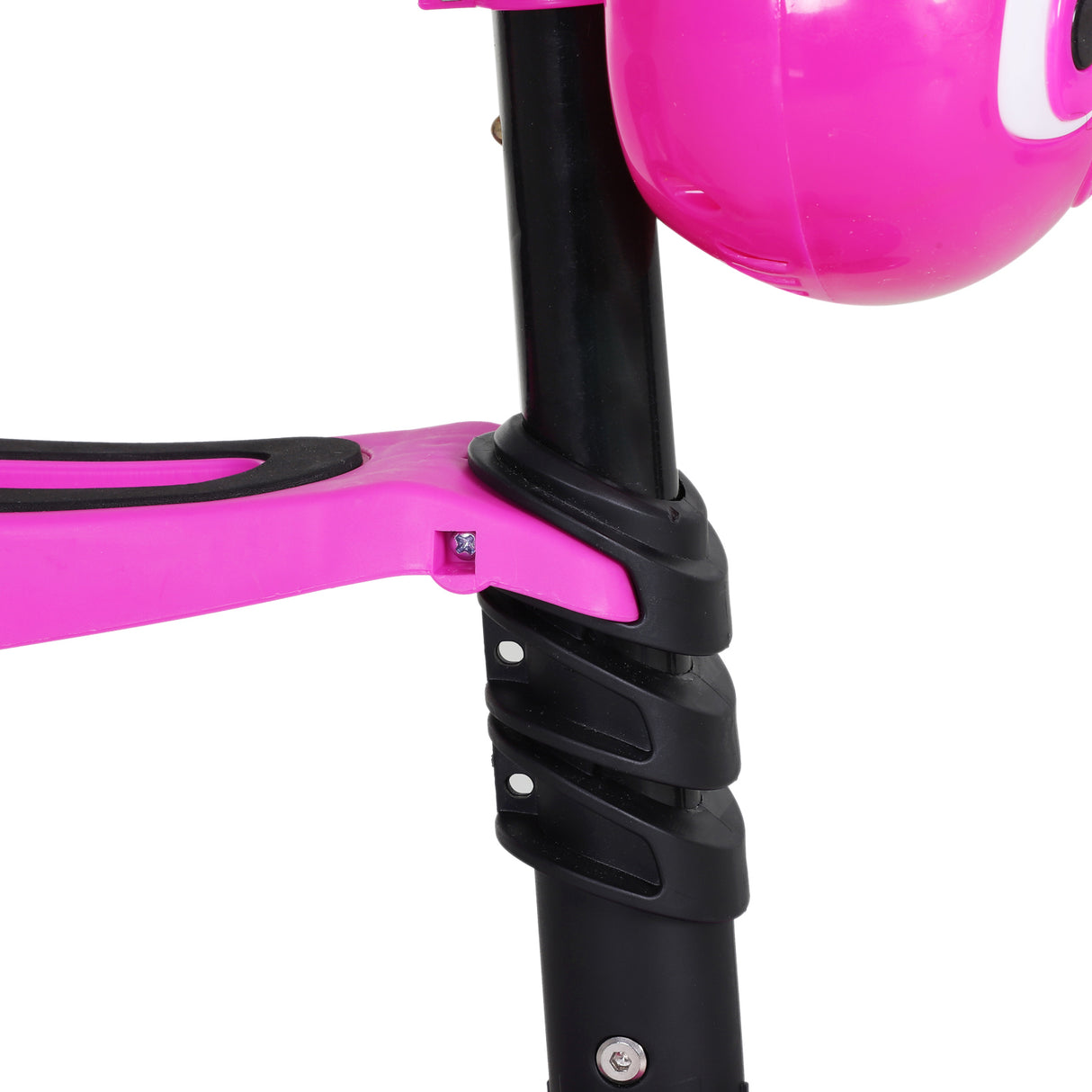 easycomfort easycomfort monopattino 3 ruote per bambini con sedile e maniglione manubrio con altezza regolabile 62x25x72 5cm rosa