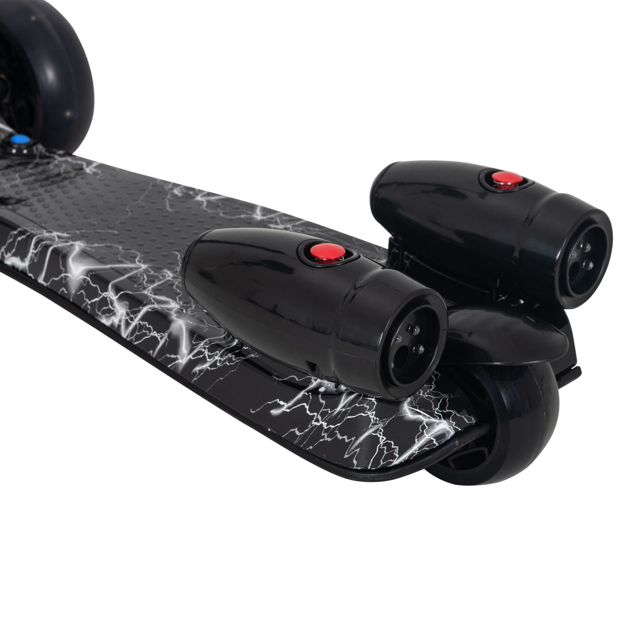 easycomfort easycomfort monopattino a 3 ruote per bambini piccoli 3 6 anni pieghevole regolabile con musica ruote luminose e razzi nero