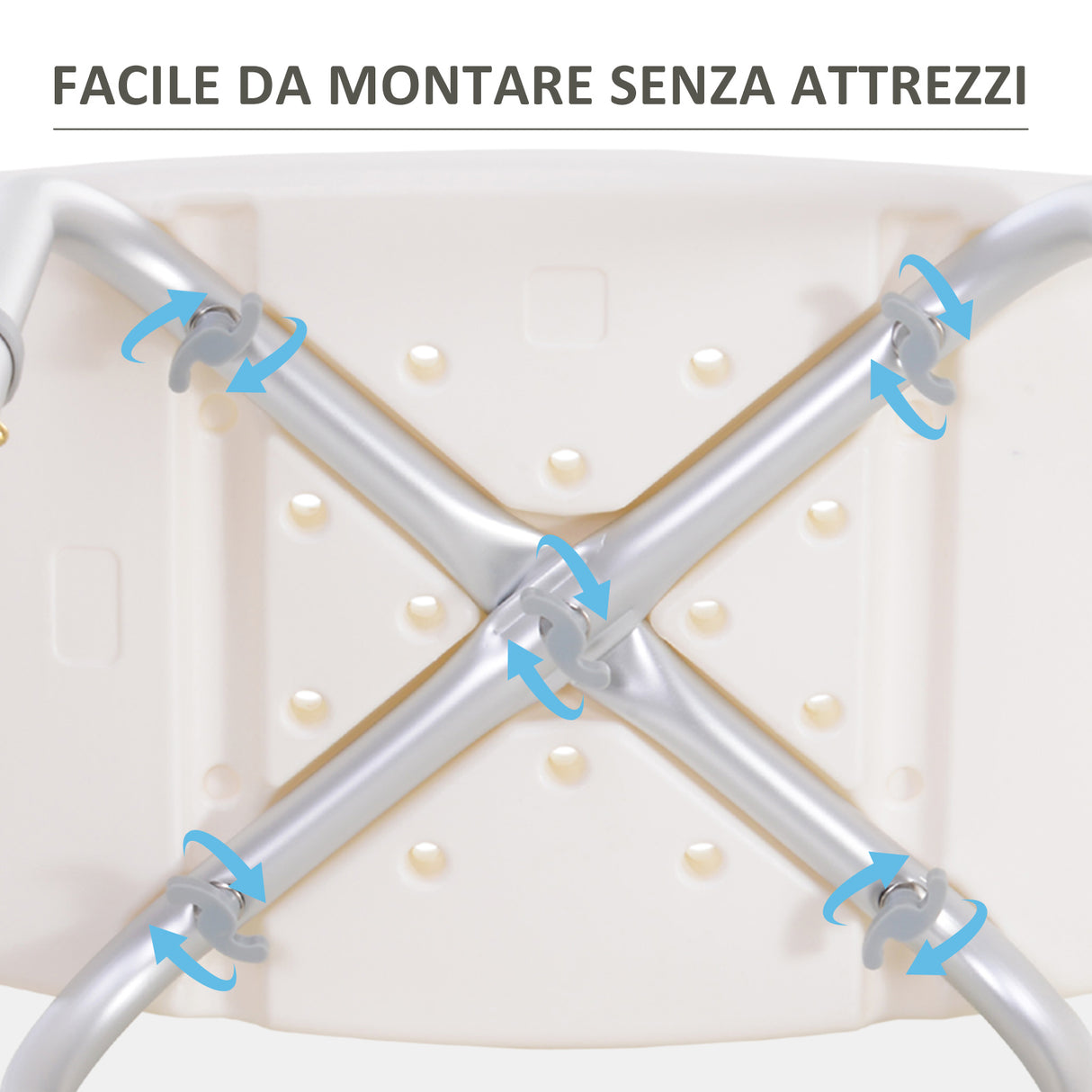 easycomfort easycomfort sgabello sedile sedia per doccia bagno antiscivolo altezza regolabile ean 8054111843003