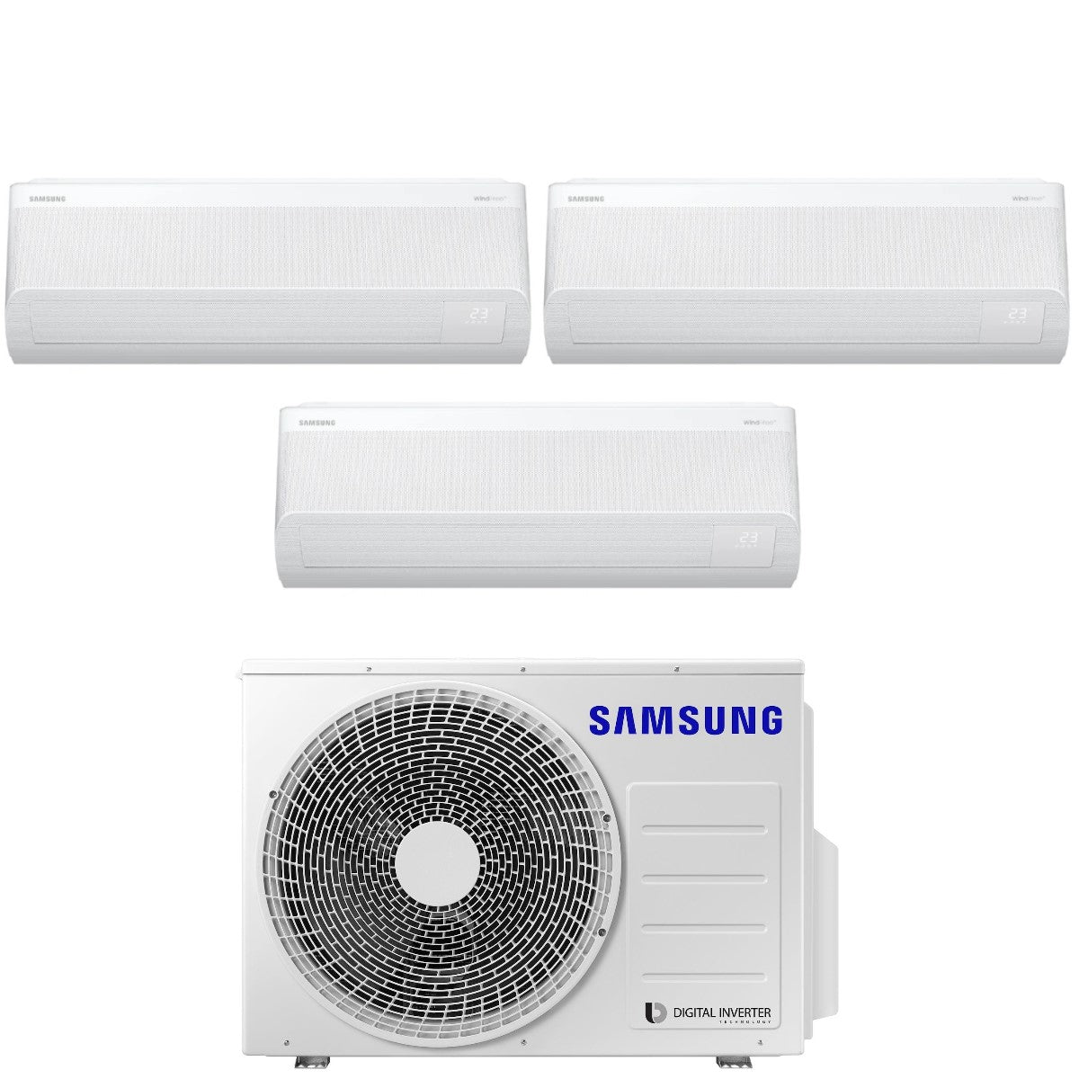 climatizzatore condizionatore trial split inverter samsung serie windfree avant 7000_9000_18000 btu con aj068txj3kg a__ wi fi 7_9_18 novita