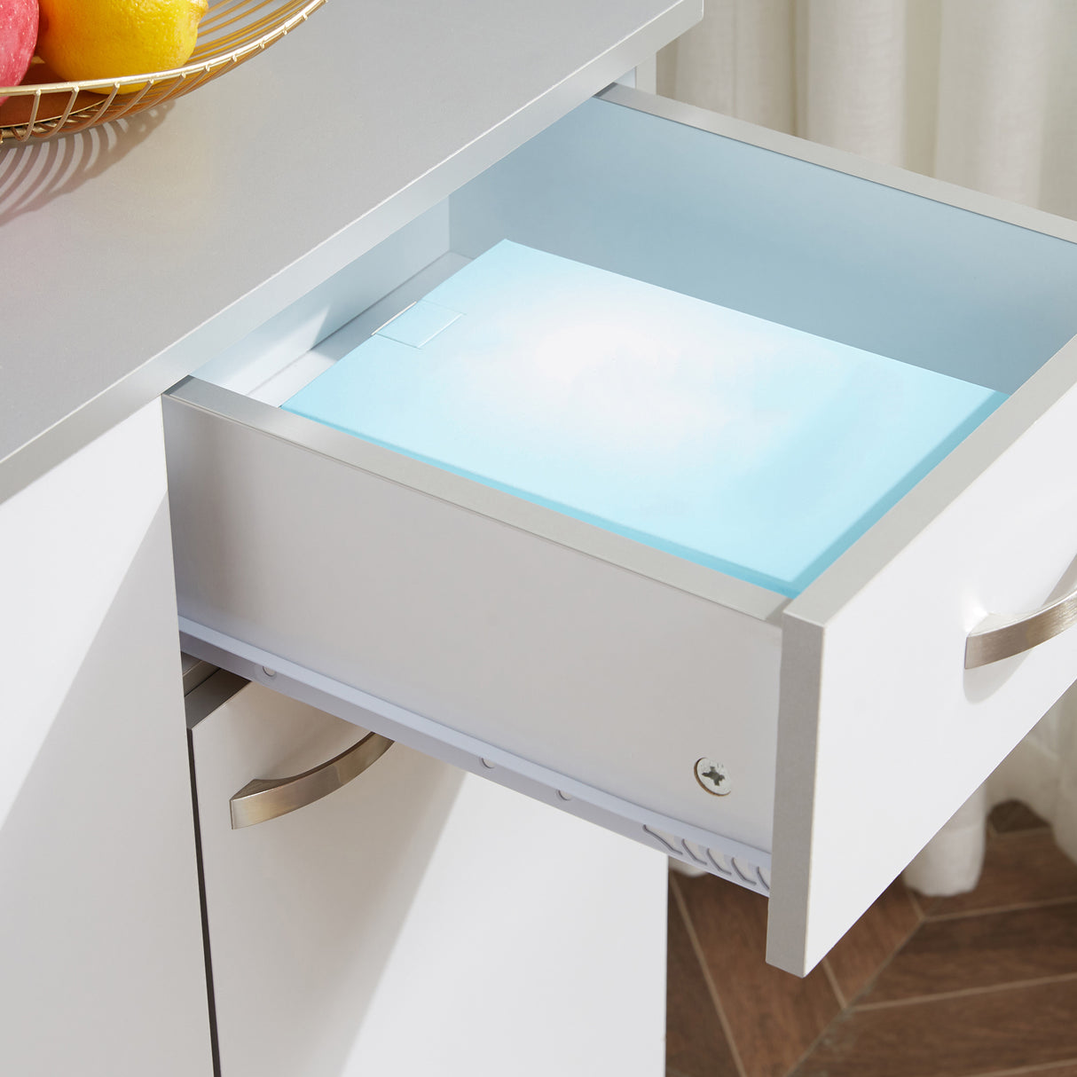 easycomfort easycomfort armadio con pensili da cucina in legno 101 x 39 x 180cm bianco