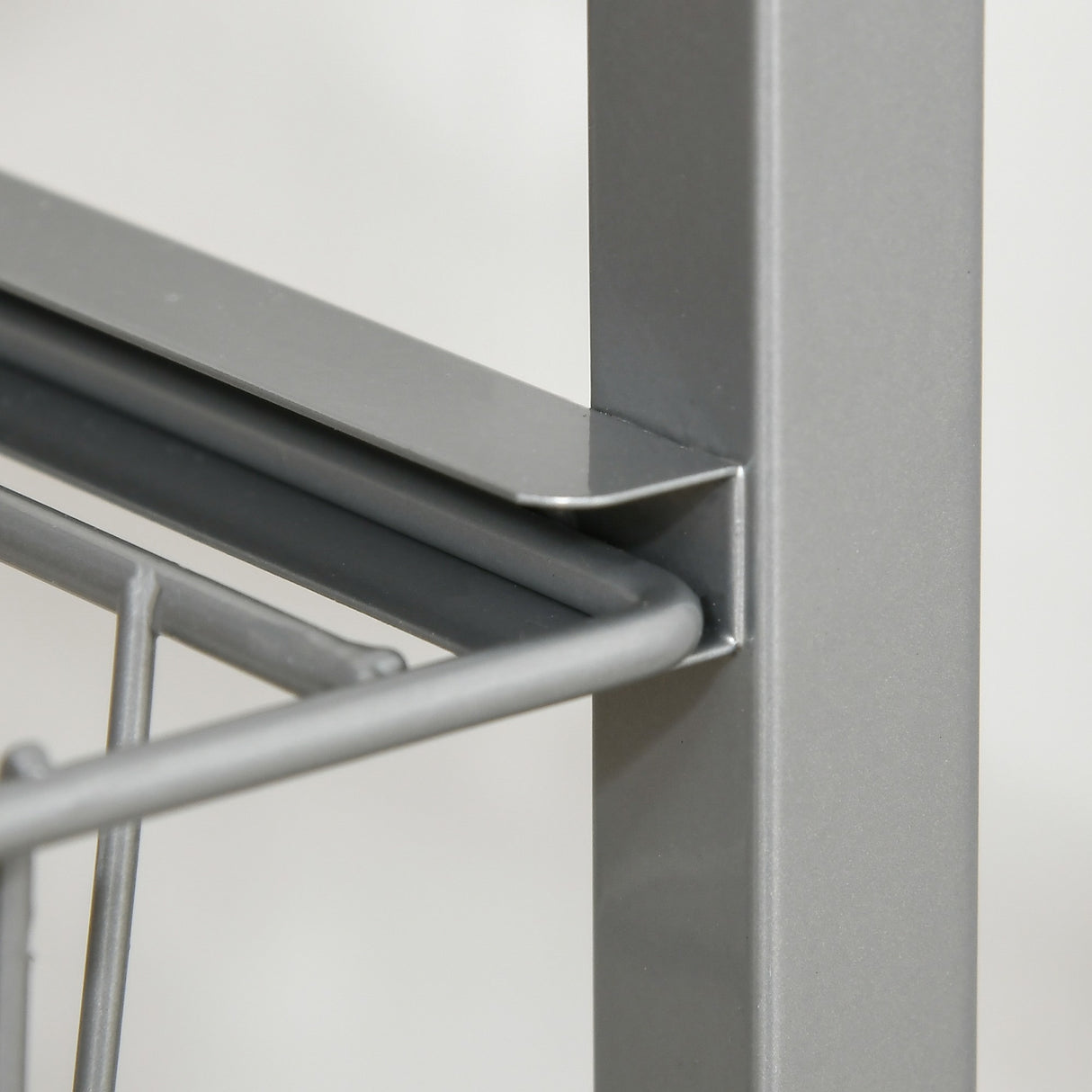 easycomfort easycomfort carrello cucina salvaspazio ruote 4 cesti acciaio legno 36 5 36 5 89cm ean 8054111841207