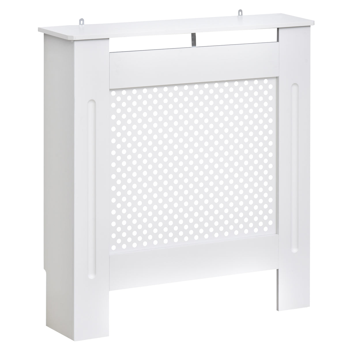 easycomfort easycomfort copritermosifone in legno a griglia bianco 78x82x19cm