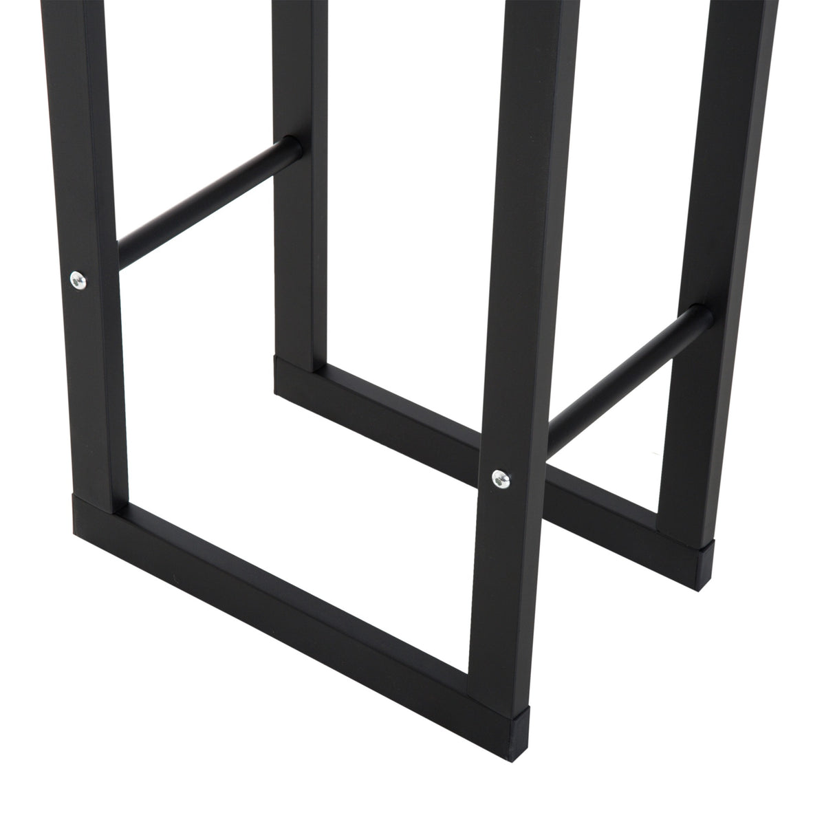 easycomfort easycomfort scaffale porta legna verticale per interno in ferro nero 40x25x150cm