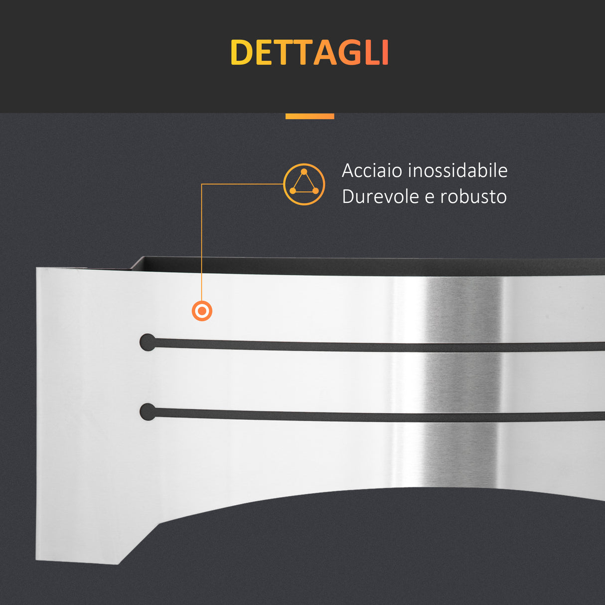 easycomfort camino bioetanolo in acciaio inox 3h di combustione con serbatoio 1.5l e copertura 25m 45x18x17 cm argento