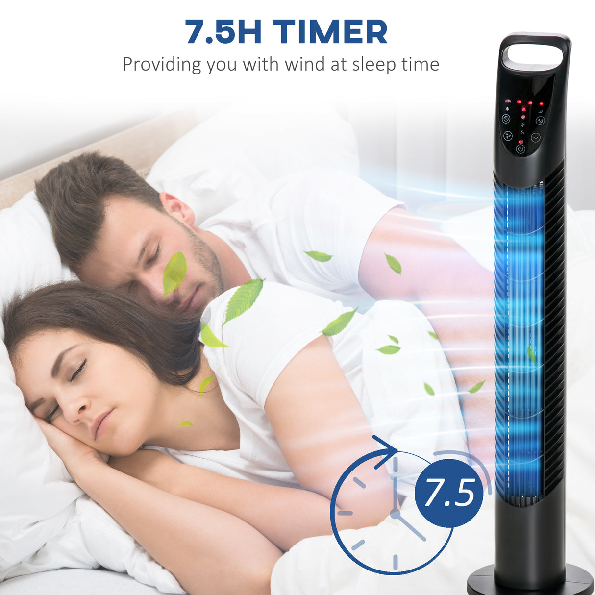 easycomfort easycomfort ventilatore a colonna con telecomando fino a 5m oscillante 70 con 3 modalita e 3 velocita timer 7 5h 40w nero 18x78 5cm