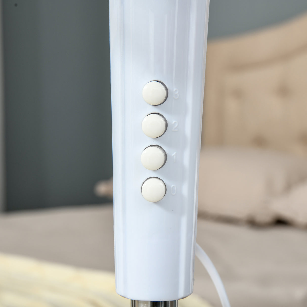 easycomfort ventilatore a piantana a 3 velocita con inclinazione a 80 60x60x90 120cm