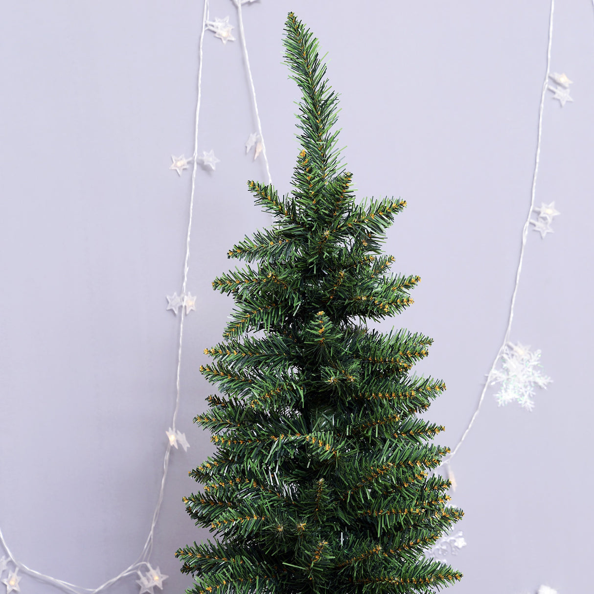 easycomfort easycomfort albero di natale artificiale 180cm con 390 rami folti verde