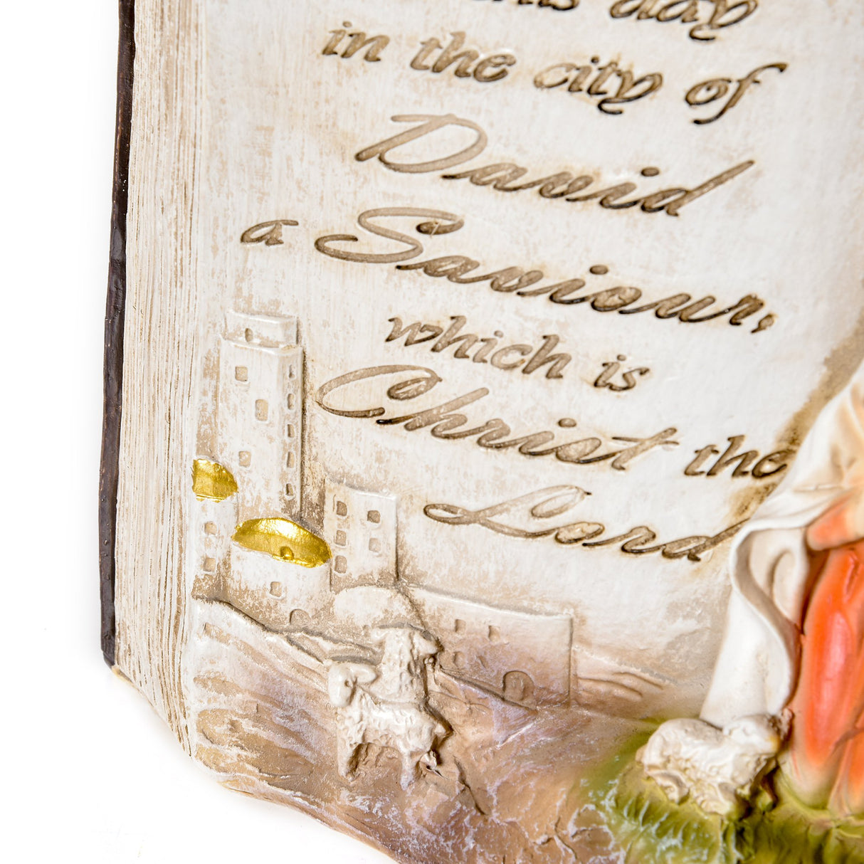 easycomfort easycomfort presepe di natale nativita con statuine 3d in resina 21 5x9 5x14cm