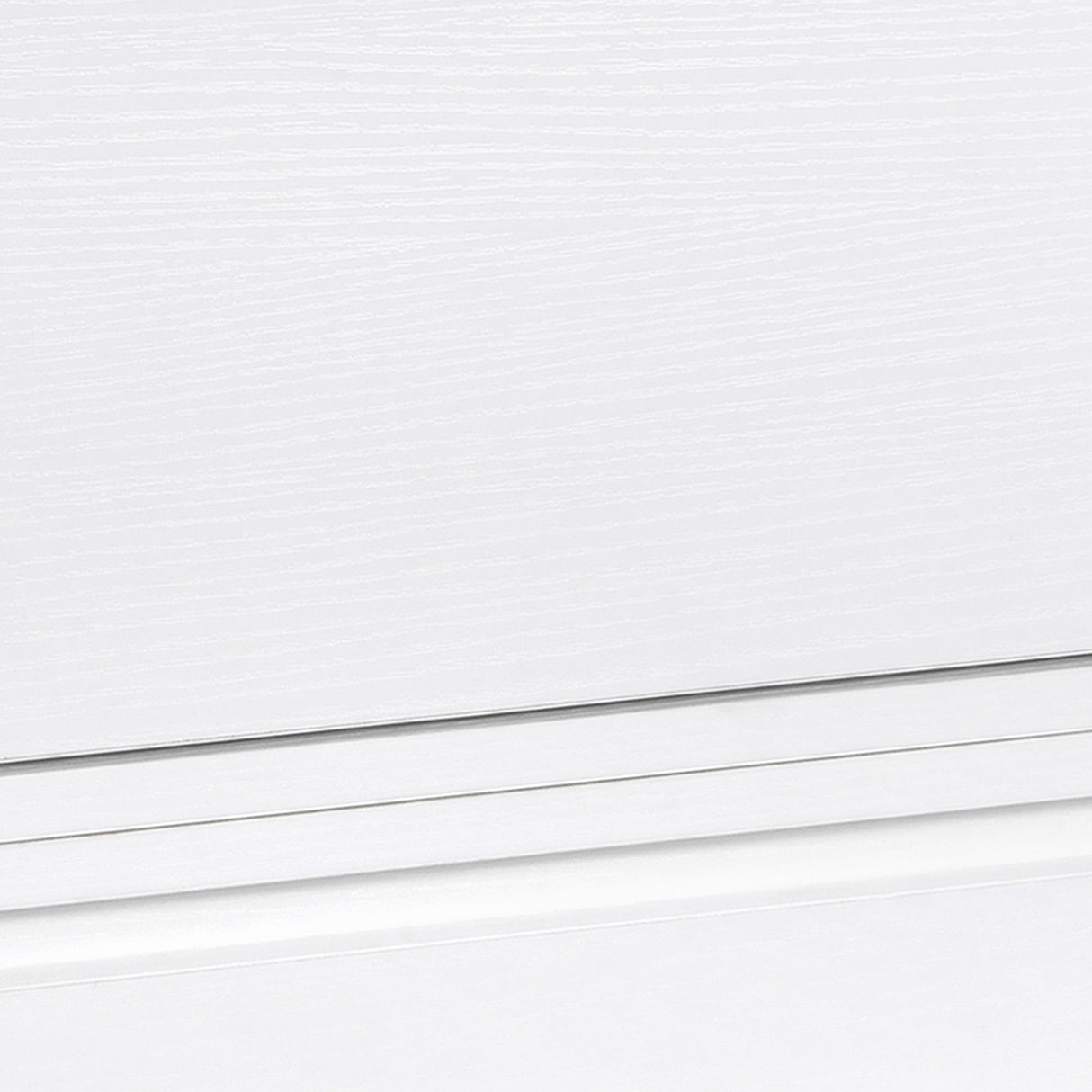 easycomfort easycomfort comodino set 2 pezzi con cassetto e design sospeso in truciolato e mdf 49x38x23 cm bianco