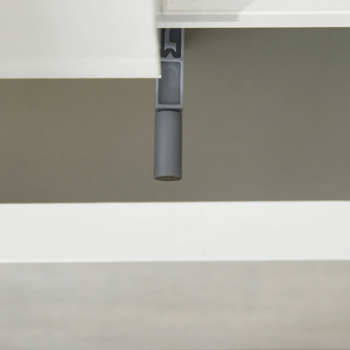 easycomfort easycomfort comodino moderno con 16 luci led rgb telecomando e due cassetti in truciolato 70x37x38cm bianco