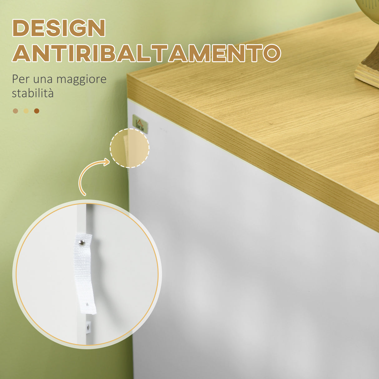 easycomfort easycomfort cassettiera 6 cassetti moderna in truciolato per camera da letto e ingresso 140x37x75cm