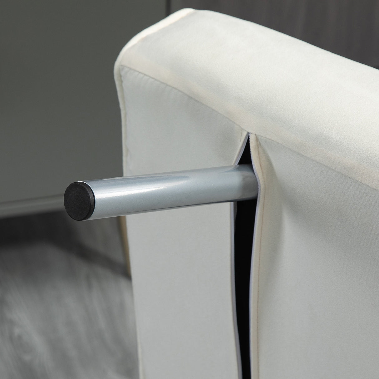 easycomfort easycomfort poltrona letto 2 in 1 con schienale inclinabile in 5 posizioni 656982cm beige