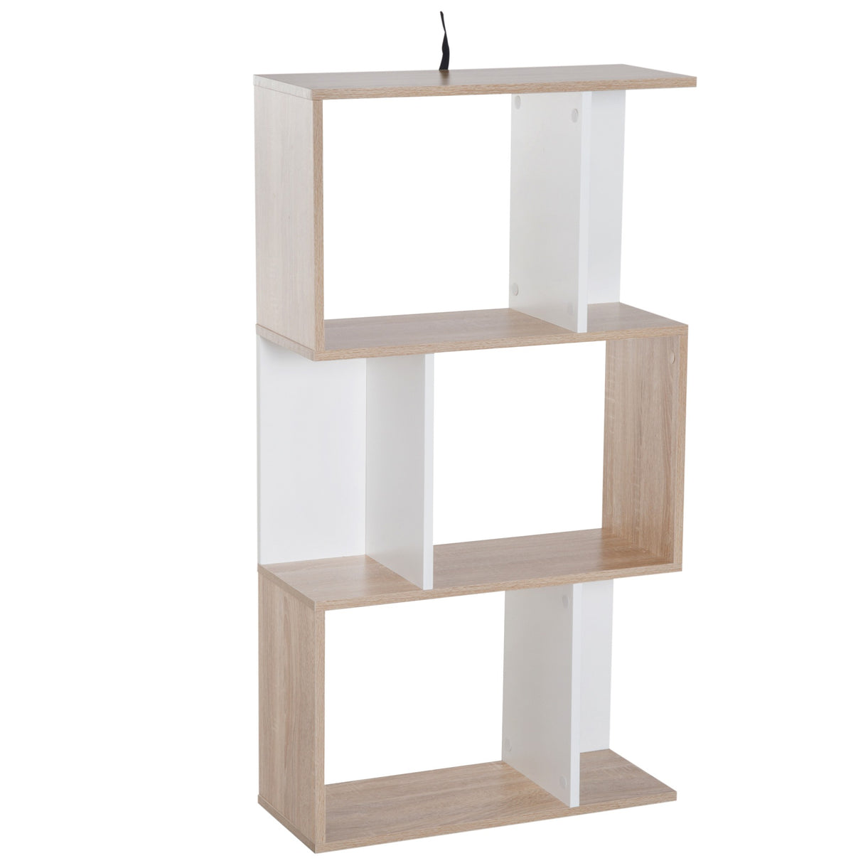easycomfort easycomfort libreria di design scaffale ufficio legno moderna 3 ripiani 60 24 111 4cm ean 8054111841740