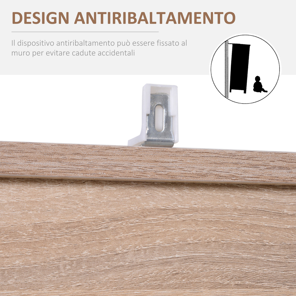 easycomfort easycomfort libreria scaffale in legno mobiletto multiuso con 3 ripiani 4 scompartimenti e 2 ante 61 5x29 5x80cm ean 8054144130712