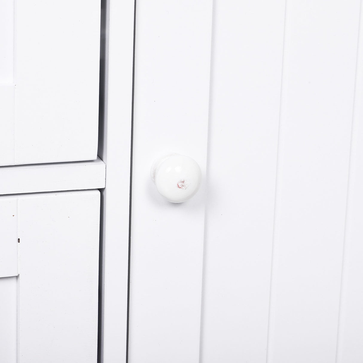 easycomfort easycomfort mobile da bagno con 4 cassetti e 1 armadietto ripiano regolabile a 3 altezze vernice ecologica anti ribaltamento in mdf bianco 56x30x83cm ean 8054144133799