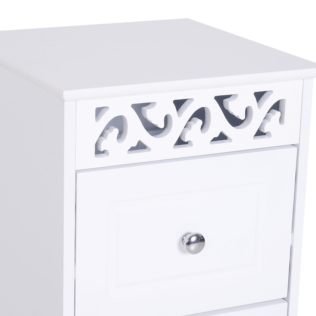 easycomfort easycomfort mobiletto multiuso con cassetti mobiletto basso in mdf grado e1 29 8x29 8x68 5cm bianco ean 8054144134123