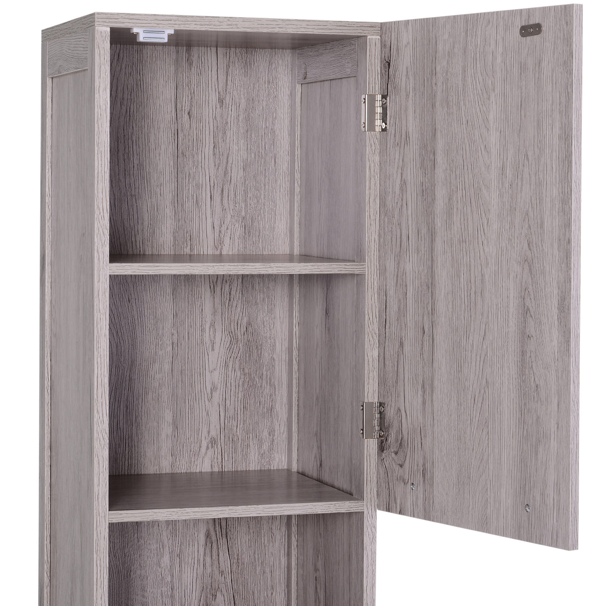 easycomfort easycomfort colonna bagno in mdf con 2 armadietti e 2 ripiani aperti 30x32x172 5 cm color legno