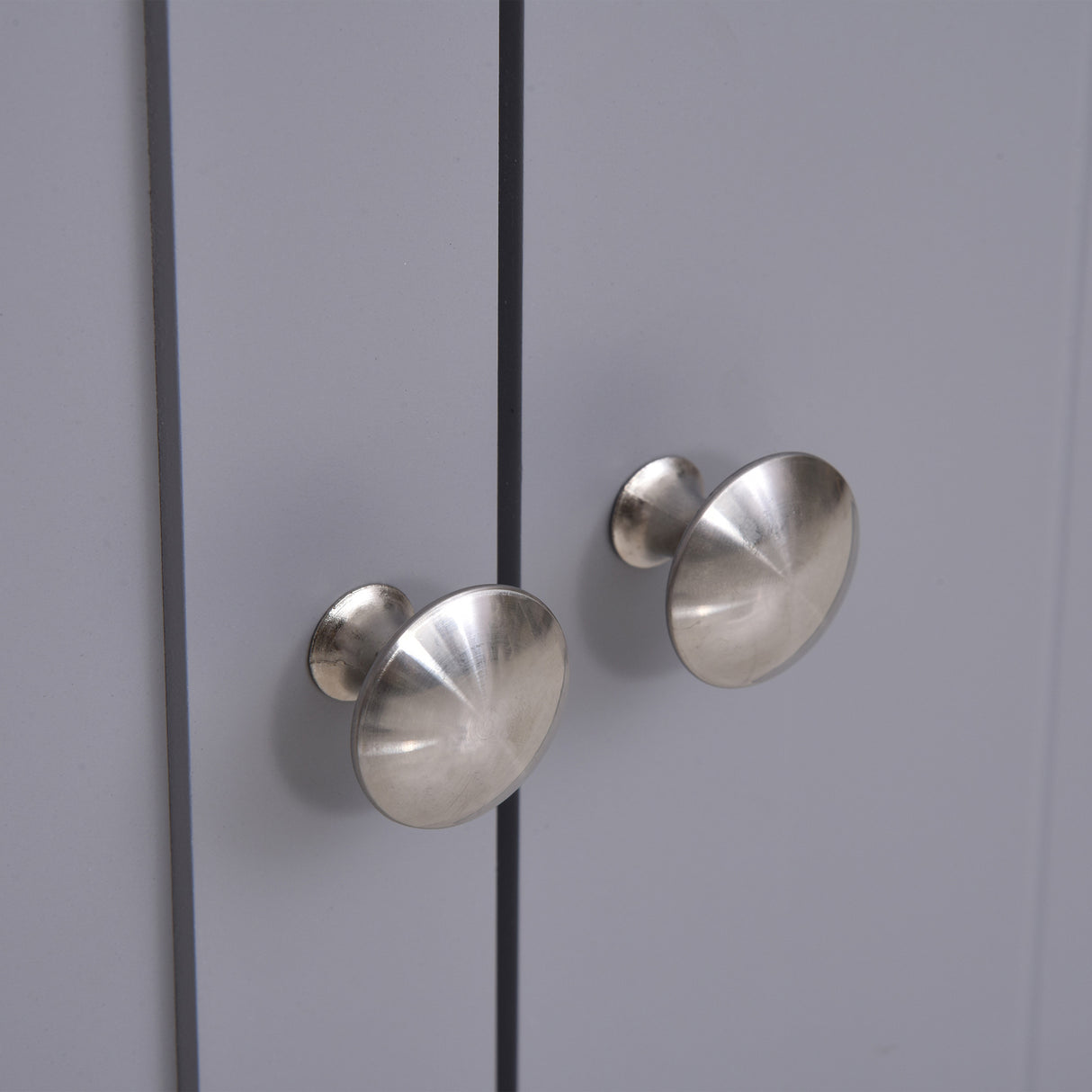 easycomfort easycomfort mobile sotto lavabo bagno con taglio a u armadietto 2 ante con mensola regolabile in mdf 60x30x60cm bianco grigio