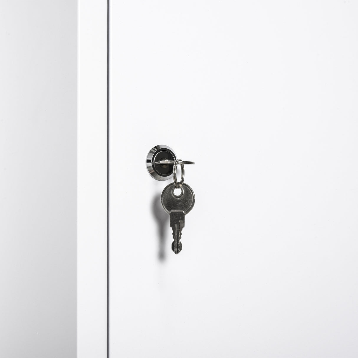 easycomfort easycomfort armadietto medicinali a 3 livelli in acciaio con 2 chiavi e montaggio a parete 40x18x60 cm bianco