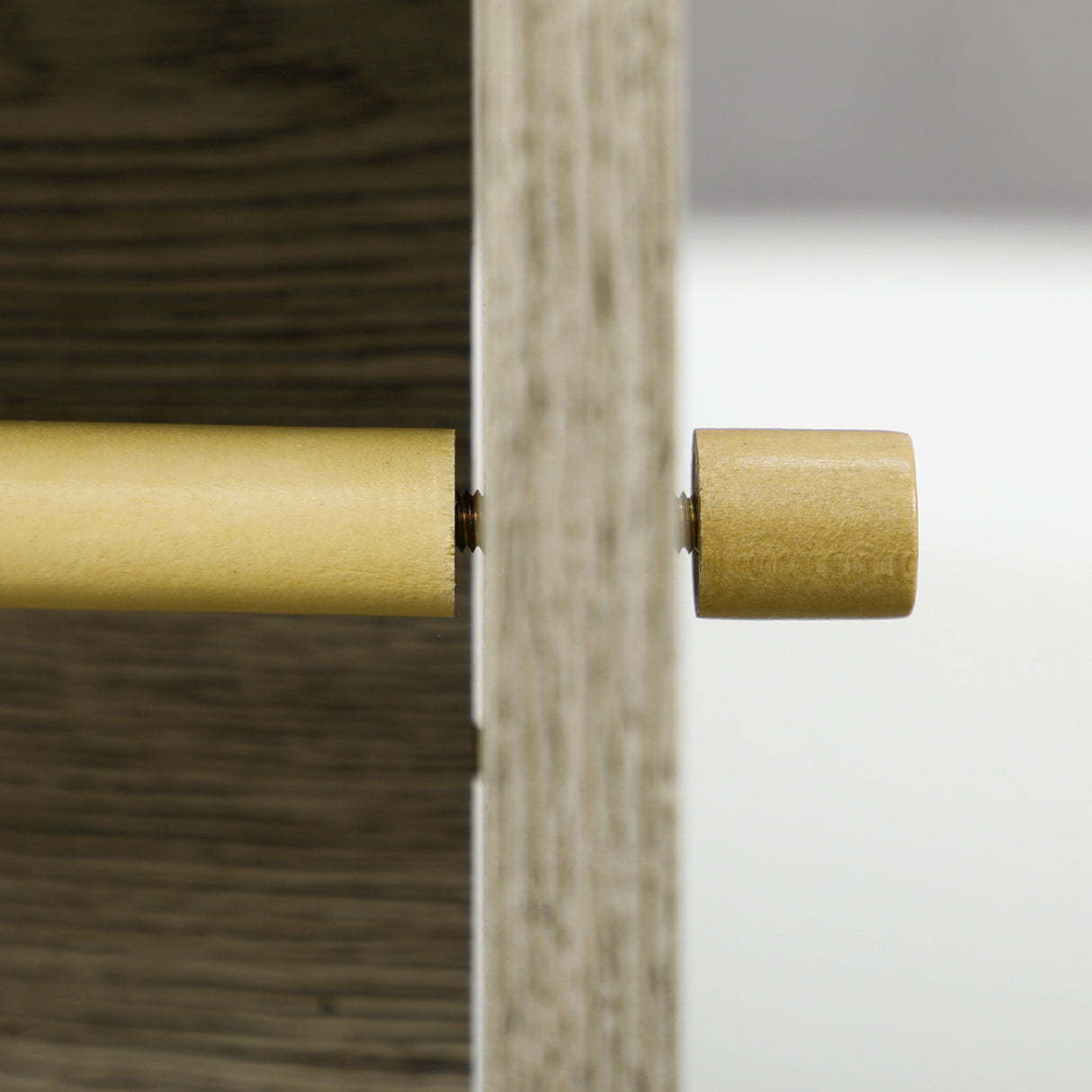 easycomfort easycomfort mobile bagno in truciolato con 2 ripiani e armadietto a 2 livelli 23x18x100cm grigio