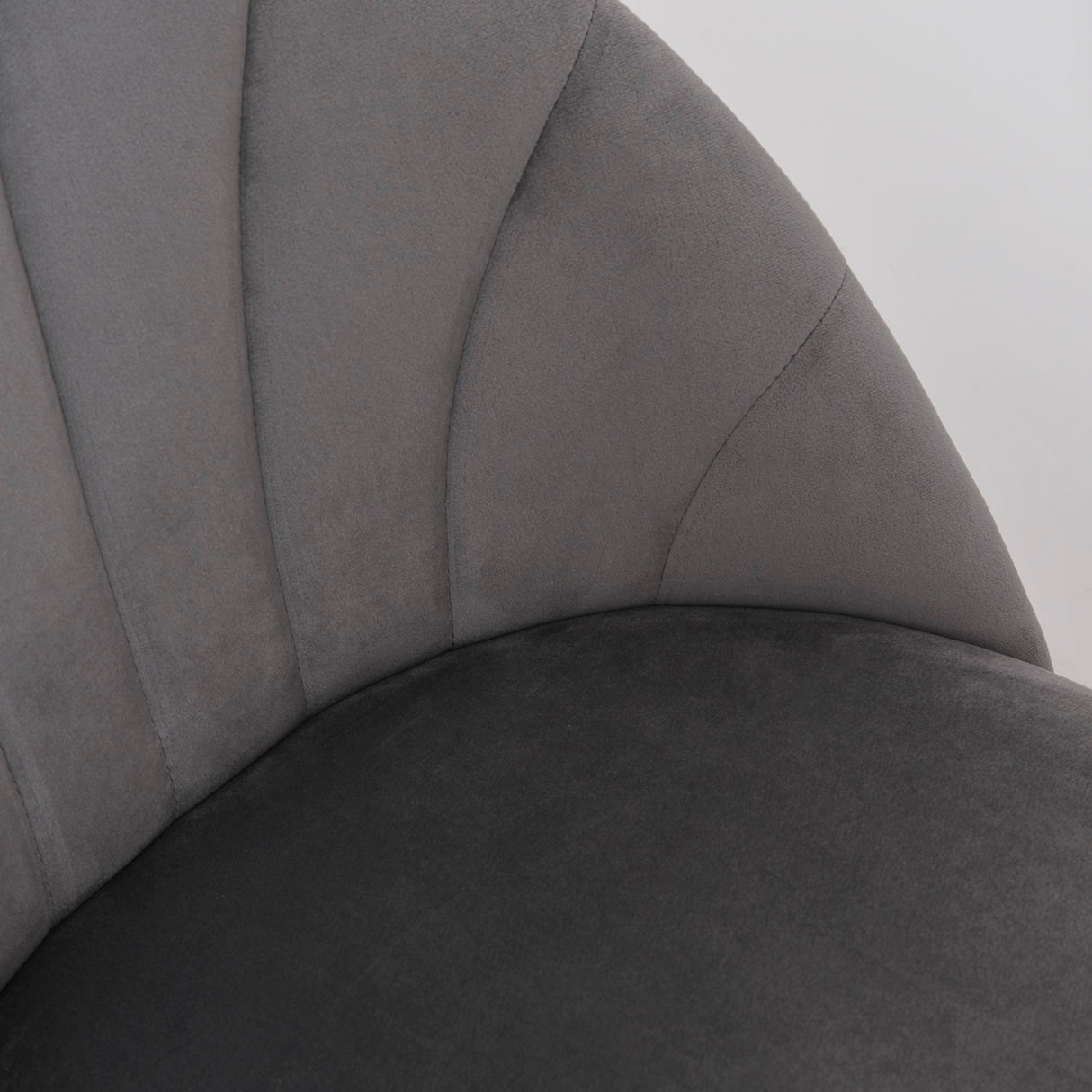 easycomfort easycomfort set 2 sedie sala da pranzo e soggiorno imbottite design nordico ed ergonomico in metallo e velluto 52x54x79 cm grigio ean 8055776910635