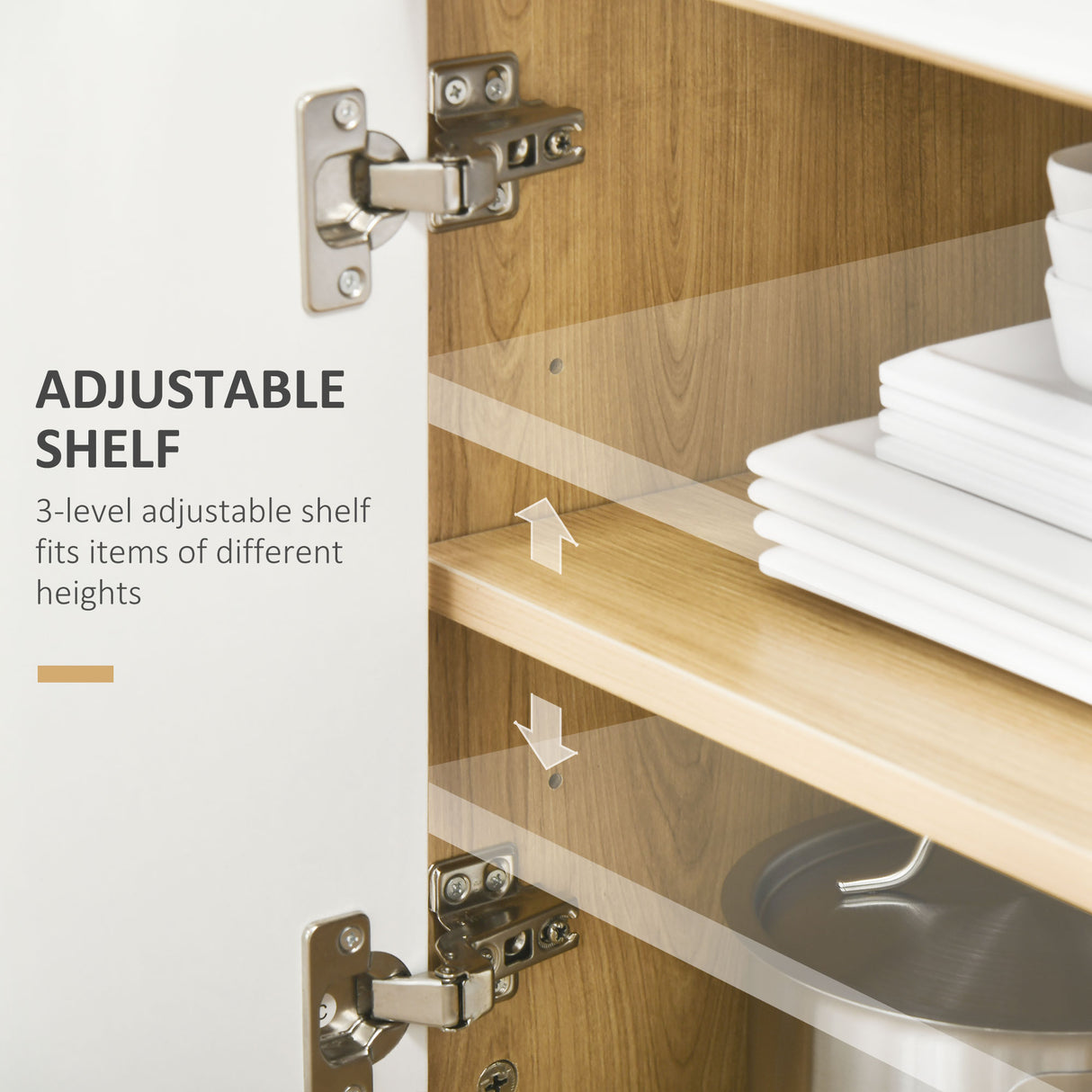 easycomfort easycomfort mobiletto per microonde in truciolato con ripiano superiore cassetto scorrevole e armadietto 58x40x118 cm