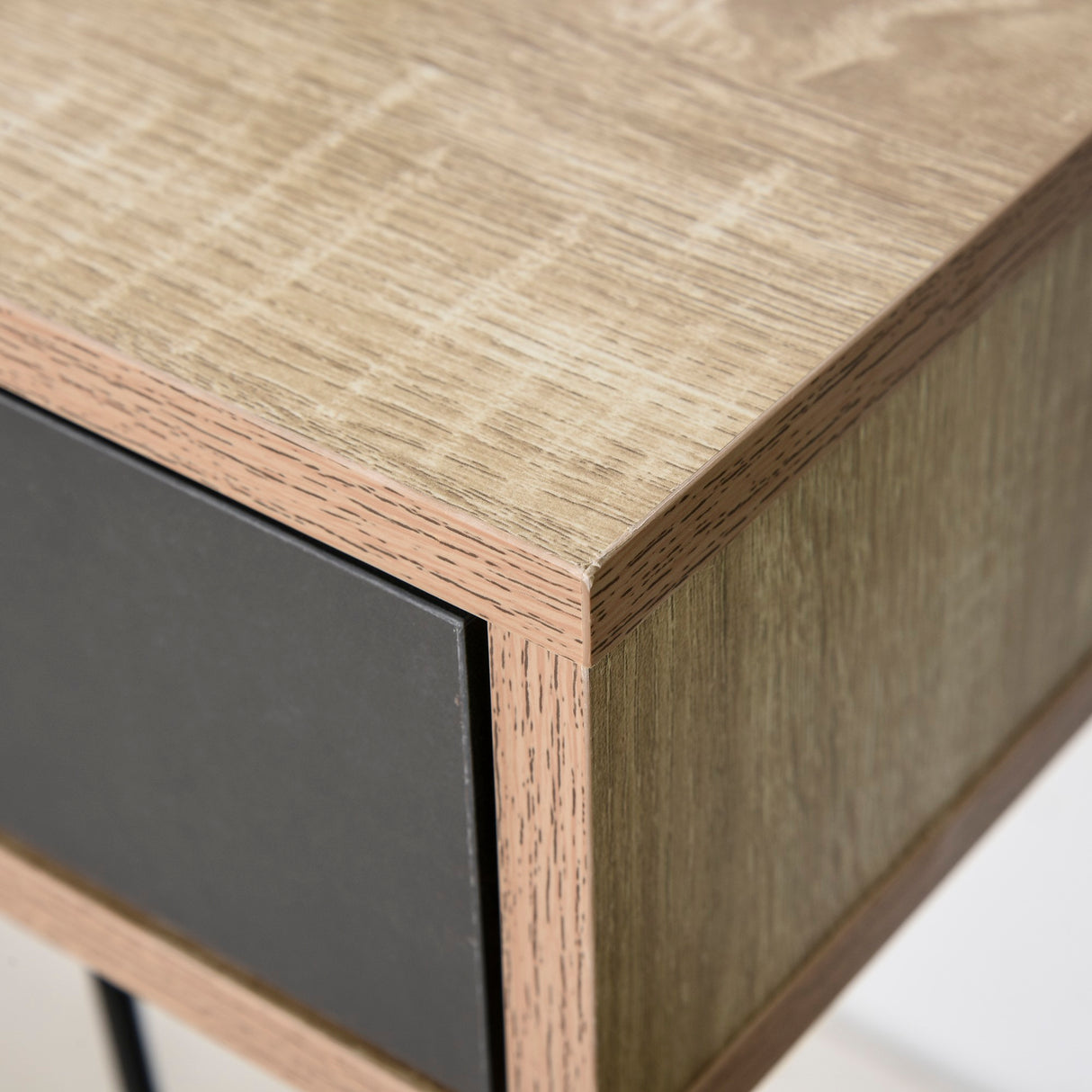 easycomfort easycomfort scrivania moderna con 3 cassetti multicolore in legno e metallo scrivania per camera e ufficio in stile nordico 110x50x77 5cm ean 8054111849227