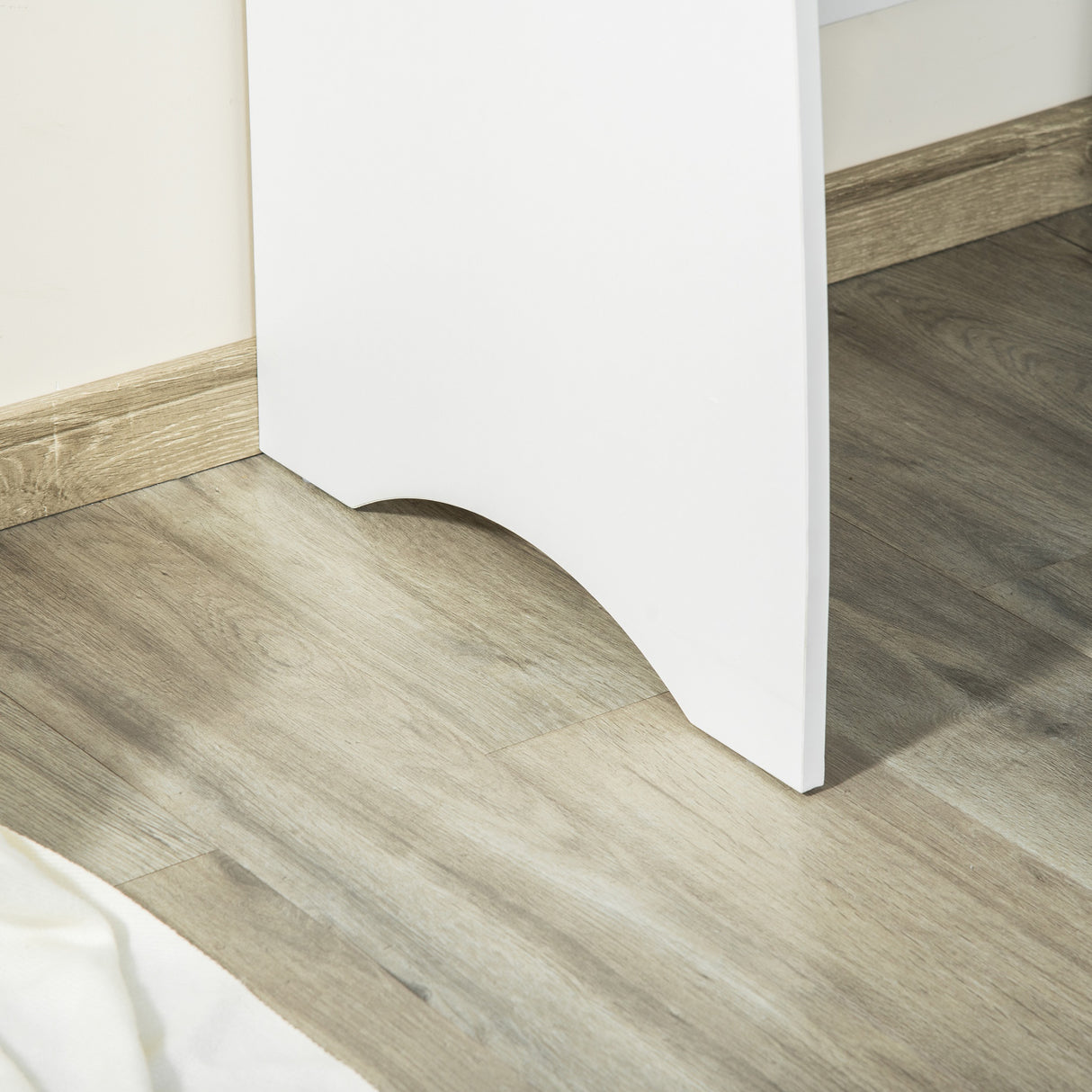 easycomfort easycomfort scrivania con cassettiera moderna in legno scrivania pc per camera e ufficio 110x55x75cm