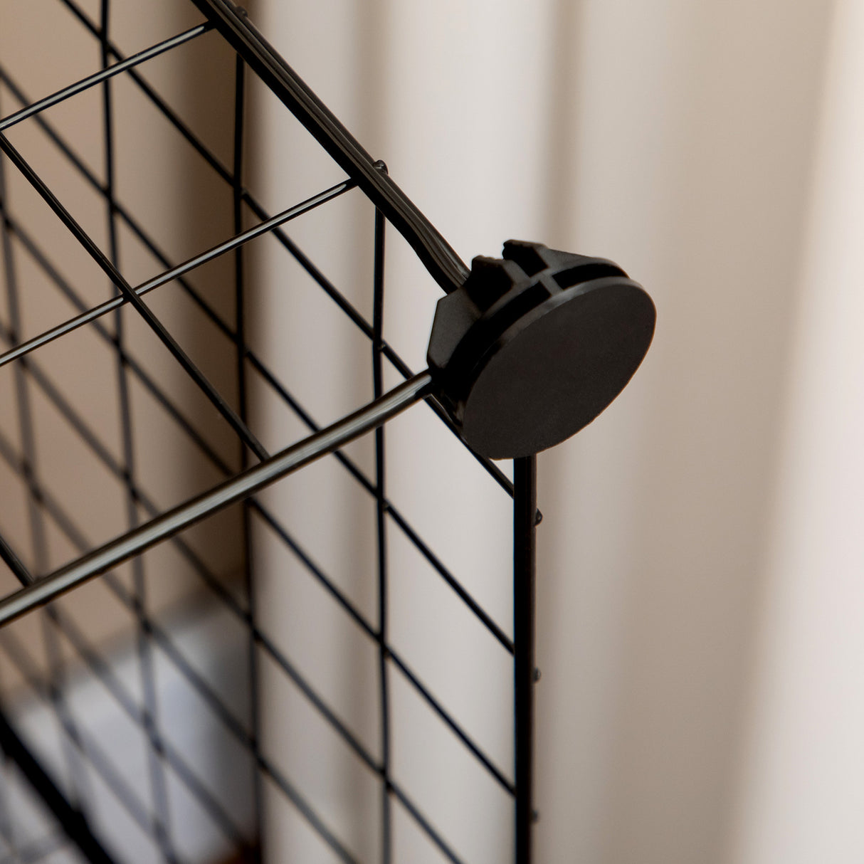 easycomfort easycomfort mobile libreria salvaspazio 9 cubi in rete con pannelli in acciaio e pp 35x35x35 cm nero