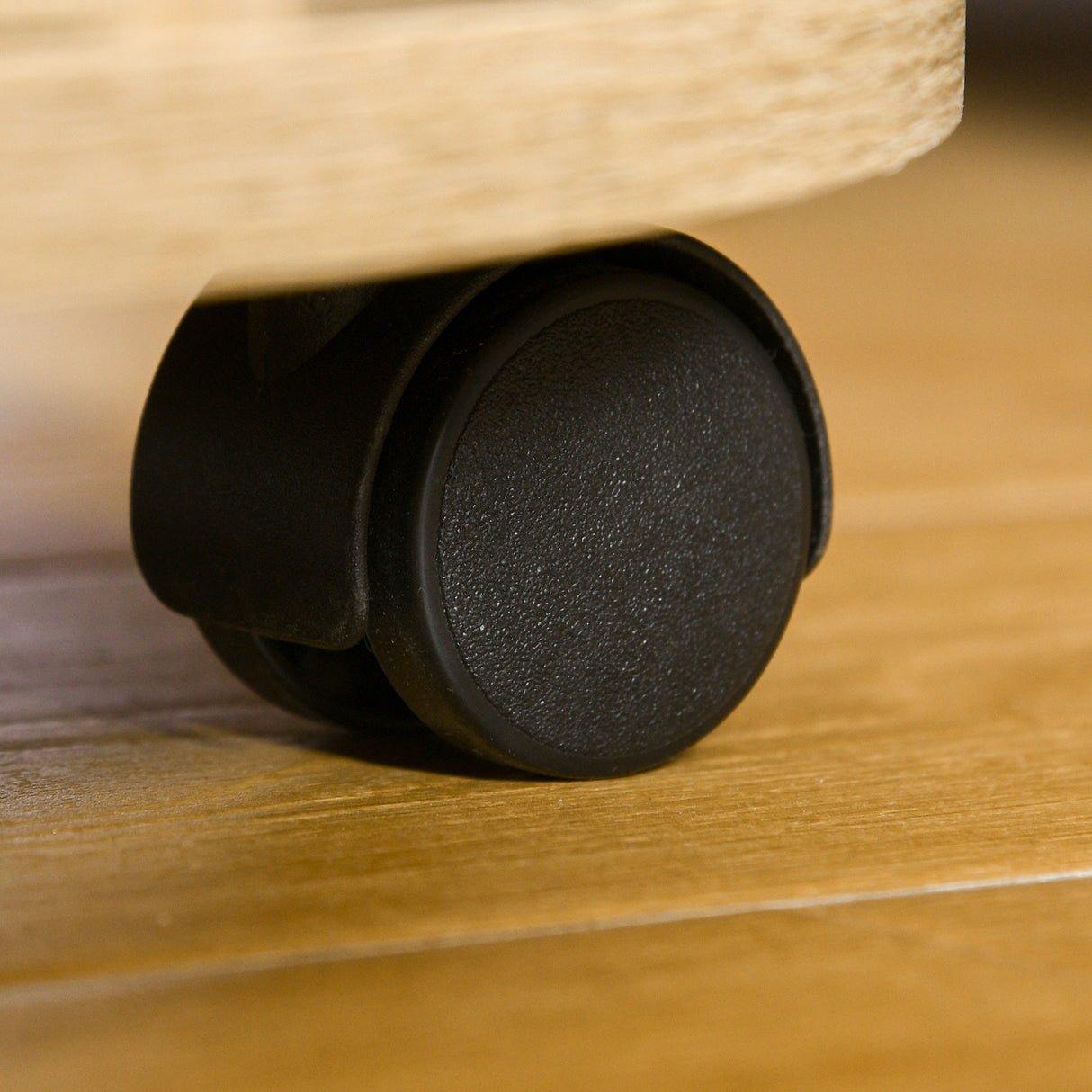 easycomfort easycomfort set 2 tavolini da salotto rotondi con design impilabile 4 ripiani inferiori e 4 ruote oro e rovere