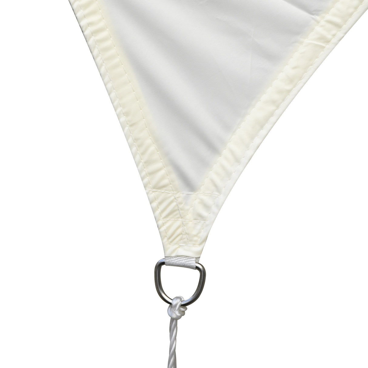 easycomfort easycomfort vela ombreggiante rettangolare tenda da sole in poliestere 3x4m bianco crema