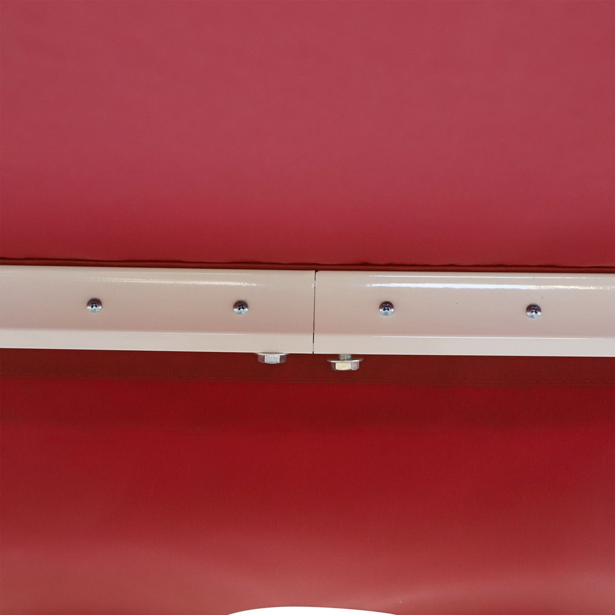 easycomfort easycomfort tenda da sole a manovella copertura impermeabile 400x250cm rosso